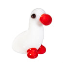 Hillside Pasture Token, Glass Goose, Basket display