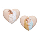 Nativity Token, Resin Heart, Asst of 2, Basket Display