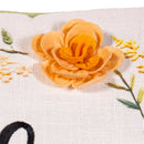 Hop Into Spring Throw Pillow, Bless this home, 18"x18"