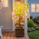 Cottage Garden Tree, LED Wisteria Tree, 4'H