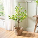 Seaside Retreat Tree, LED Lemon Tree, 4'H