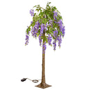 Cottage Garden Tree, LED Wisteria Tree, 6'H