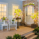 Cottage Garden Tree, LED Wisteria Tree, 6'H