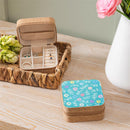 Cottage Garden Travel Accessories, Square Jewelry Case, Asst of 2