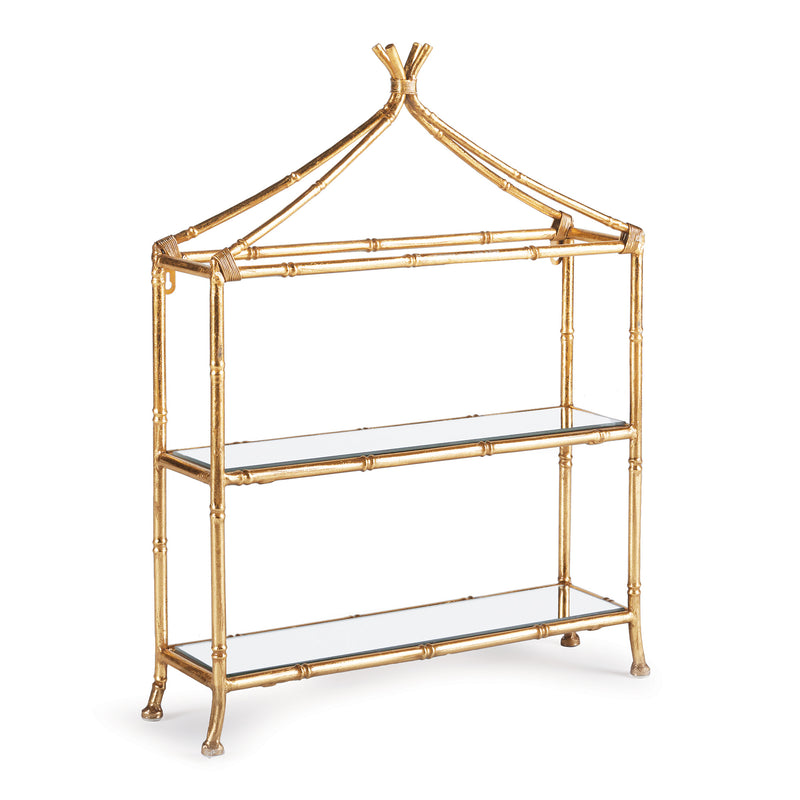 NAPA Home & Garden, DAPHNE 2-TIER CURIO SHELF,TY401