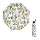 Pollinator Garden Umbrella Manual Compact with Sleeve, Gardening, 38" Canopy x 22.5"H