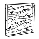 Handcrafted Metal Raven Wall Art