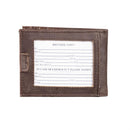 University of Connecticut, Womens NCAA Basketball Champions Front Pocket Wallet, Brown