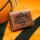 University of Connecticut, Womens NCAA Basketball Champions Wallet, Tri-fold, Brown