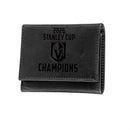 Vegas Golden Knights 2026 Stanley Cup Champions Black Tri-Fold Wallet