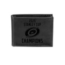 Carolina Hurricanes 2026 Stanley Cup Champions Black Bi-Fold Wallet