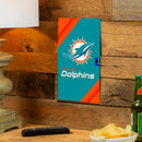 Miami Dolphins Logo Sign USA Metal Wall Sign, 7.5" x 11.5"