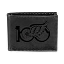 Detroit Red Wings, 100 Anniversary Wallet, Bi-fold, Black