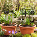 Memorial Mini Wind Chime with Plant Pick Program, 4 Design, 6 of Each, Total of 24
