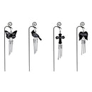 Memorial Mini Wind Chime with Plant Pick Program, 4 Design, 6 of Each, Total of 24