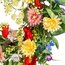 Cottage Garden Wreath, Peony , 22"