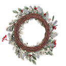 Sugar & Stripes Wreath, 24"