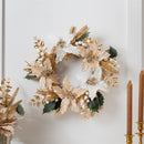 Pearl & Pine Wreath, 16"