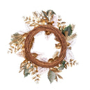 Pearl & Pine Wreath, 16"