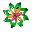 Cottage Garden Wall Spinner Solar Dragonfly with Twinkling Lights