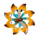 Cottage Garden Wall Spinner Solar Bee with Twinkling Lights