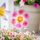 Mini Metal Floral Spinner, 18"H, 3 Style, 12PCS CDU