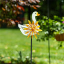 Hillside Pasture Wind Spinner, Goose Wind Spinner, 46"H