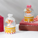 Sugar & Stripes Water Globe Gingerbread, Asst of 2, 4"H