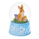 Hop Into Spring Water Globe, Farm Animal, Asst of 2, 3.5"H
