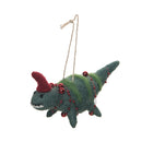 Green Dinosaur Orn