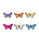 Colorful Butterfly Clip Ornament, A/6