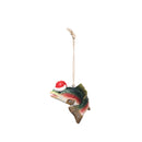 Fish w/Santa Hat Orn