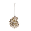 Glass Amnonite Shell Orn
