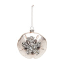 Glass & Gem Sand Dollar Orn