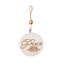 Embellished Peace Orn