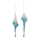 Blue Shimmer Shells Orn, A/2