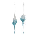 Blue Shimmer Shells Orn, A/2