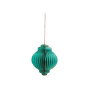 Honeycomb Paper Teal Orn