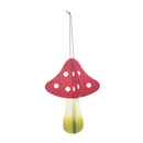Felt Mushroom Orn