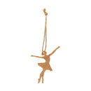 Gold Balerina Orn