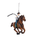 Cowboy On Horse Orn