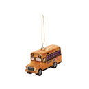 Blown Glass School Bus Orn