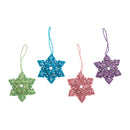 Vintage Beaded Star Orn, A/4