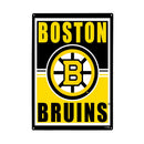 15.5"L x 11.5"H Medium Metal Wall Sign, Boston Bruins 2025