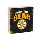 Boston Bruins 2025 Block, Down Home Fans, 6x6