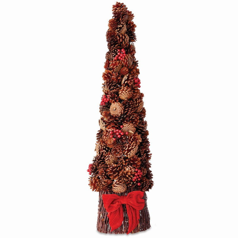 NAPA Home & Garden, PINE CONE & BERRY TOPIARY 36"H,Z4368NRD