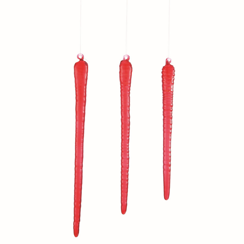 NAPA Home & Garden, ORGANIC BLOODCICLE ORNAMENTS, SET OF 3,ZF5894RD