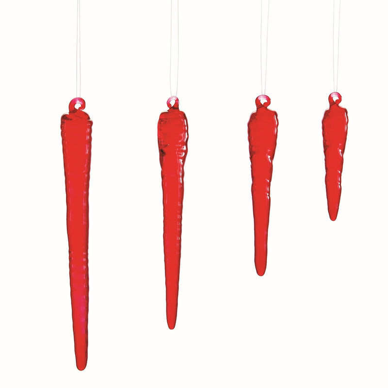 NAPA Home & Garden, ORGANIC BLOODCICLE ORNAMENTS, SET OF 4,ZF5895RD