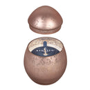 Bunny Blooms Egg Mercury Glass Candle Rose Smoke