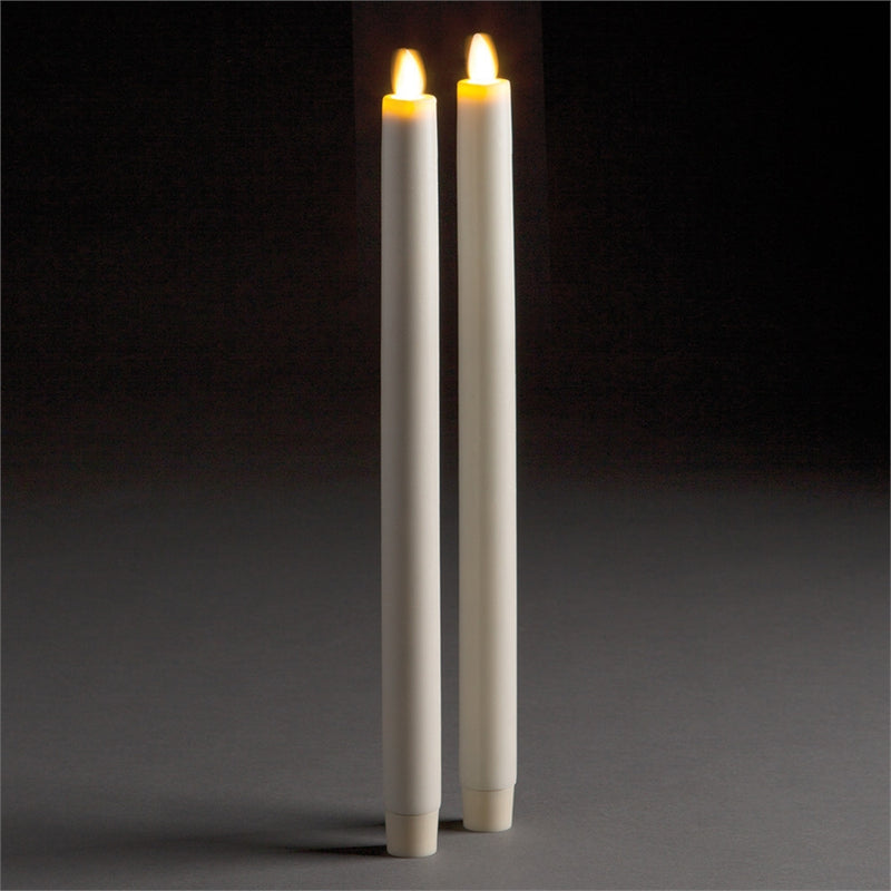 Napa Home Garden, LIGHTLI MOVNG FLAME TAPR 1x12.5 ,SET OF 2,10006